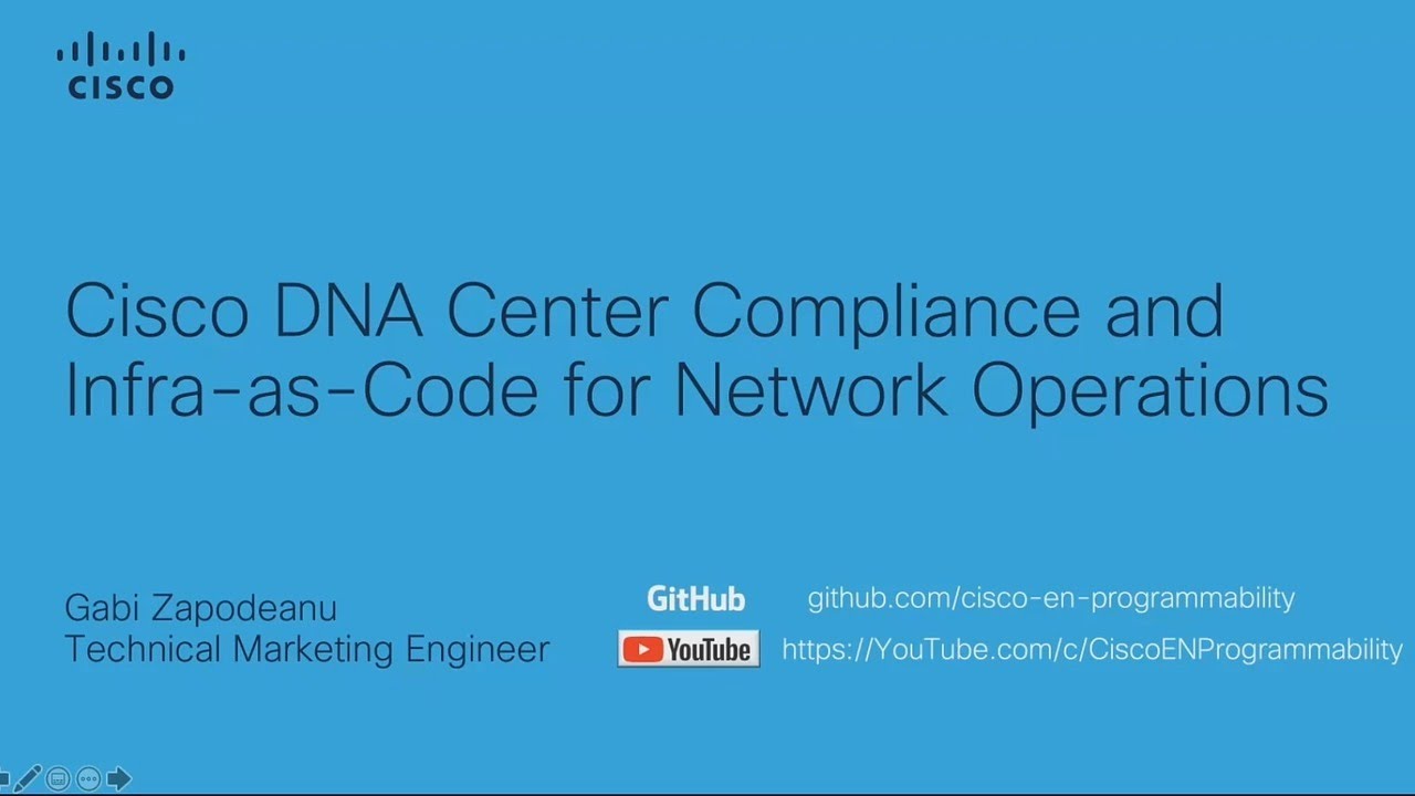 Cisco Catalyst Center Compliance and Infrastructure-as-Code for Network Operations