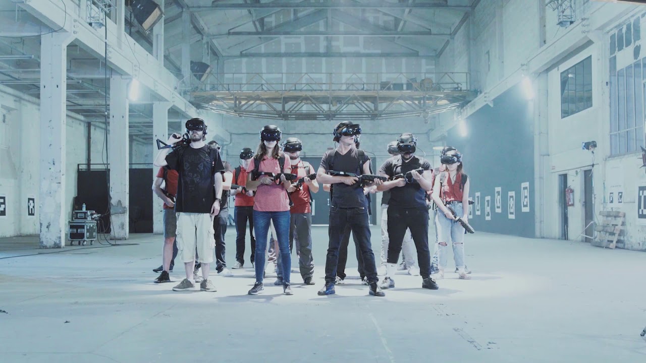 Realidad Virtual Inmersiva hasta 12 Jugadores simultáneos | Virtual Arena