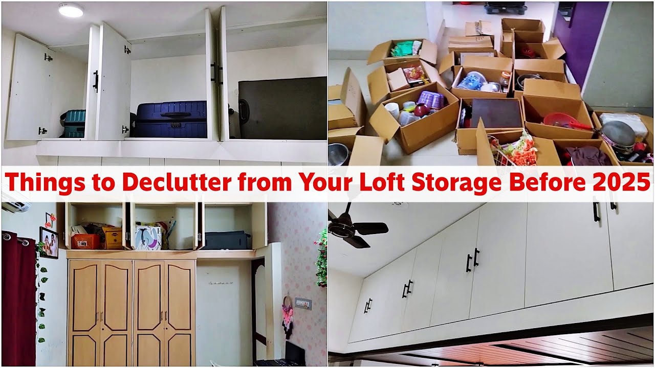How I decluttered 95% of My loft Storage? | Things to Declutter from your Loft Storage Before 2025 