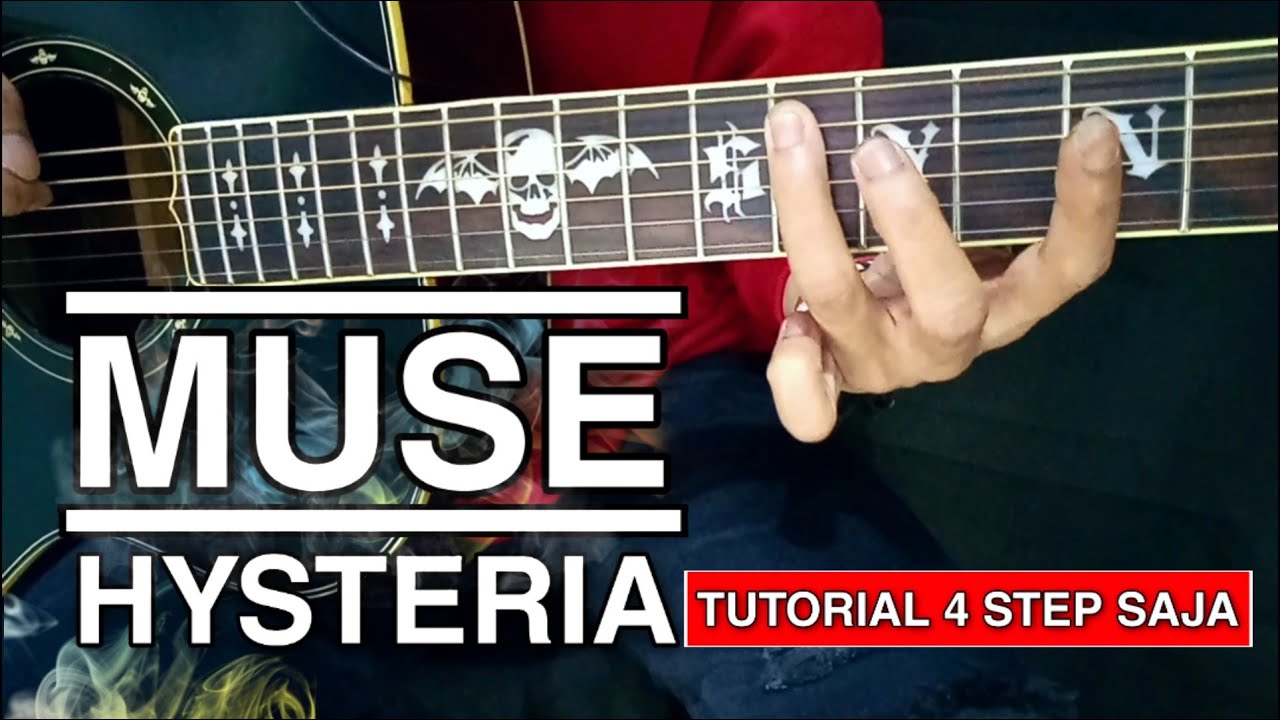 MUSE HYSTERIA - Tutorial guitar (mudah)