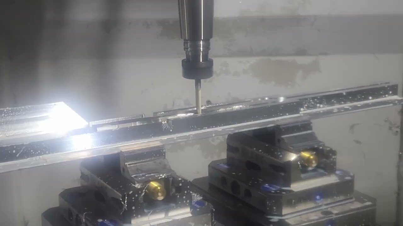 SWARF MACHINING ON OKUMA M460 5AX