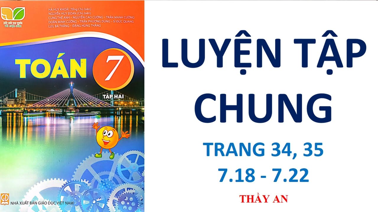Toán lớp 7 (Tập 2) KẾT NỐI TRI THỨC   LUYỆN TẬP CHUNG  Trang 34, 35 (Bài 7.18 - 7.22)
