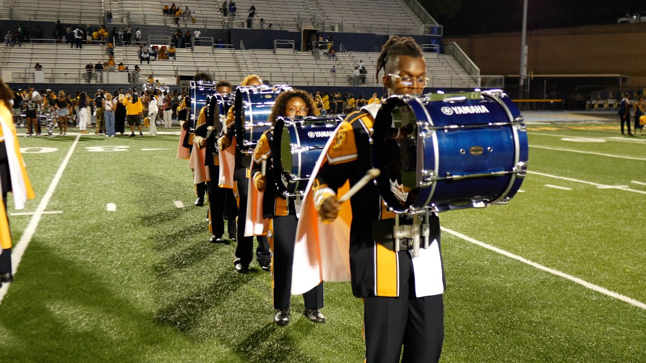 Johnson C. Smith Drum Line Cadence postgame vs VUU 2024