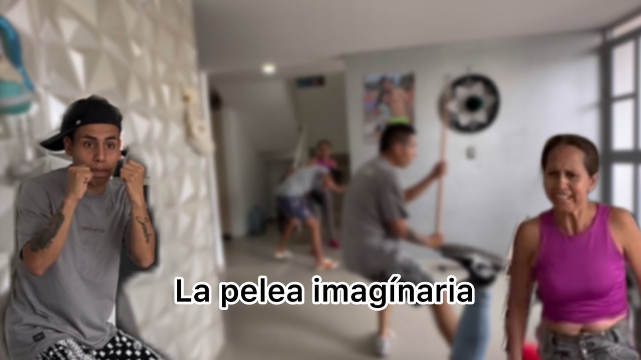 La pelea imagínaria 😂