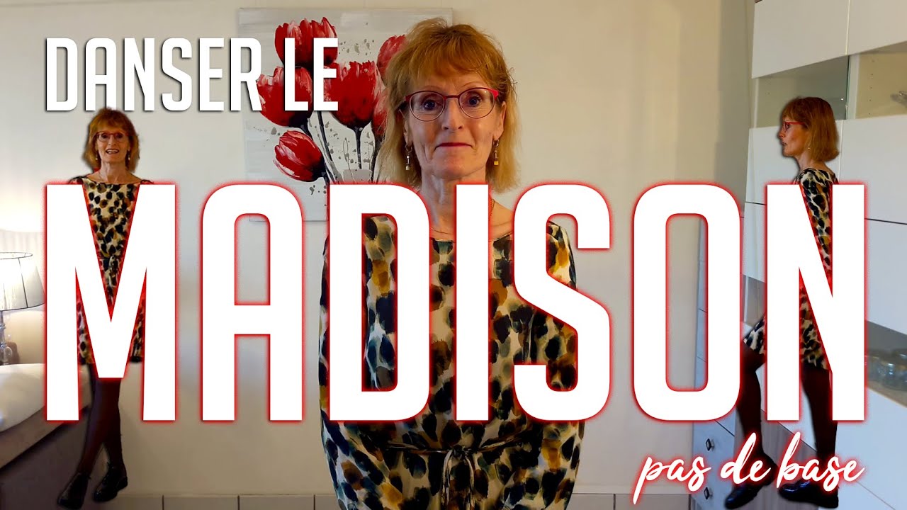 APPRENDRE À DANSER LE MADISON (chorégraphie de danse tous niveaux / débutants)