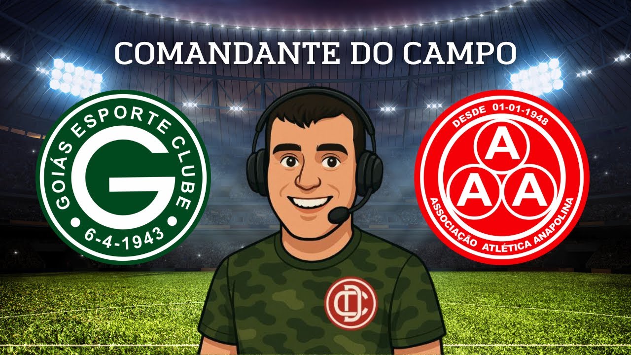 Goiás confirma favoritismo e bate a Anapolina por 2x0 ⚽