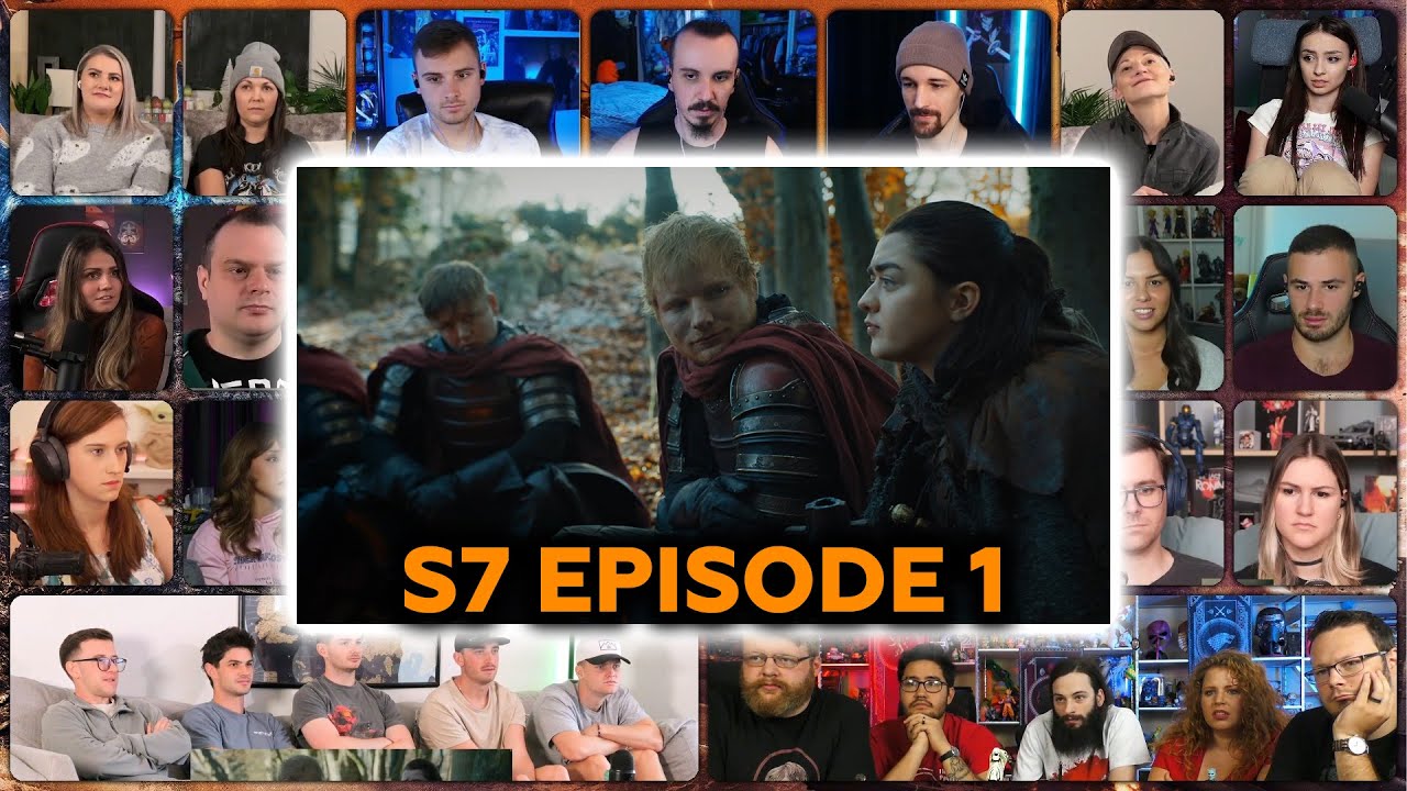Game of Thrones Season 7 Episode 1 Reaction Mashup