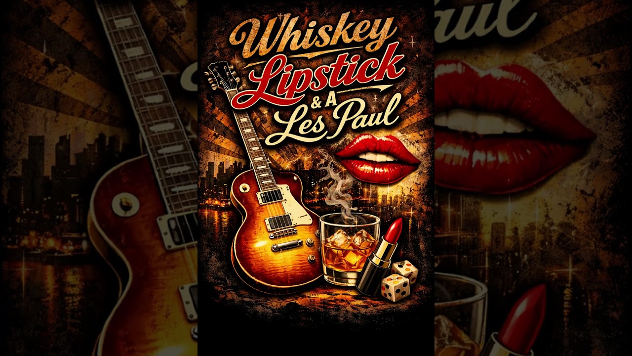 Whiskey Lipstick & A Les Paul
