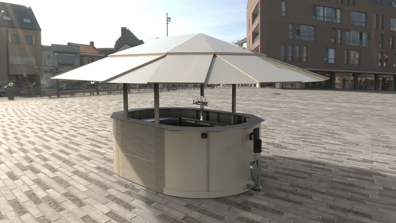 TAPIS.PL - STOGER BARBECUE SM 701 -  MOBILNY GRILL BAR PIWNY ROLLBAR