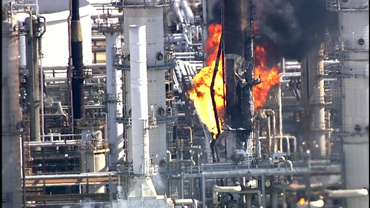 LIVE: Massive Texas City Valero Plant Fire