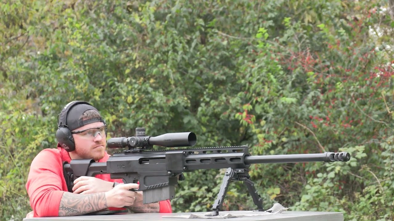 The Ultimate 50 BMG Sniper Rifle HM50B HM Defense Caliber
