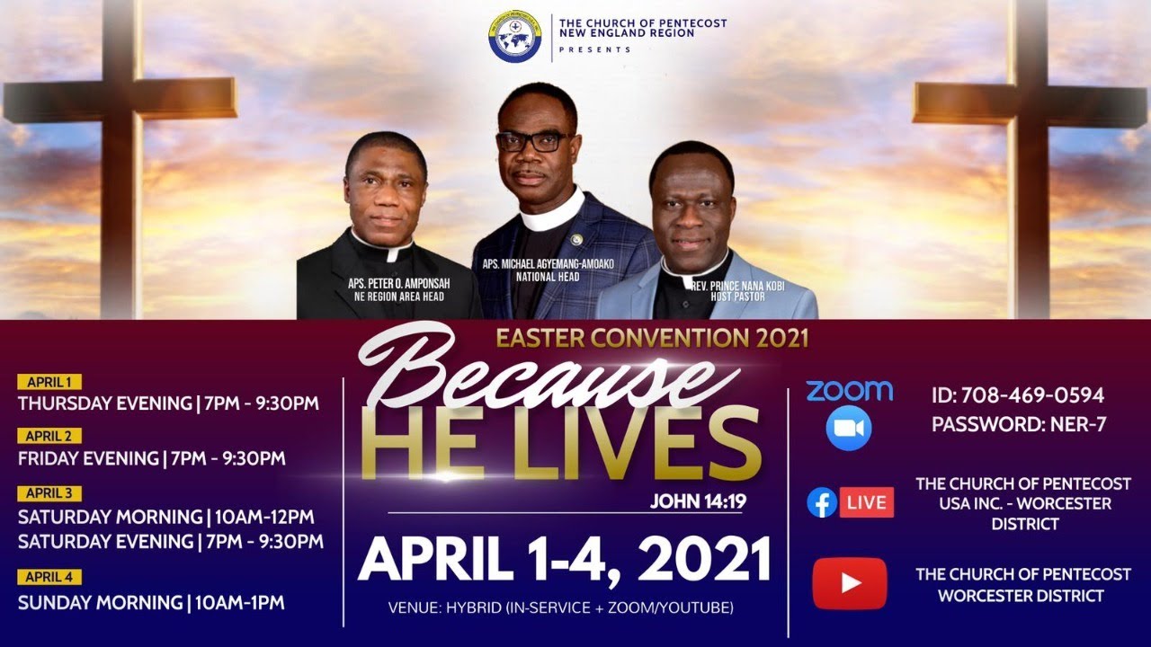 2021 Easter Convention - New England Region | Sunday Service | 