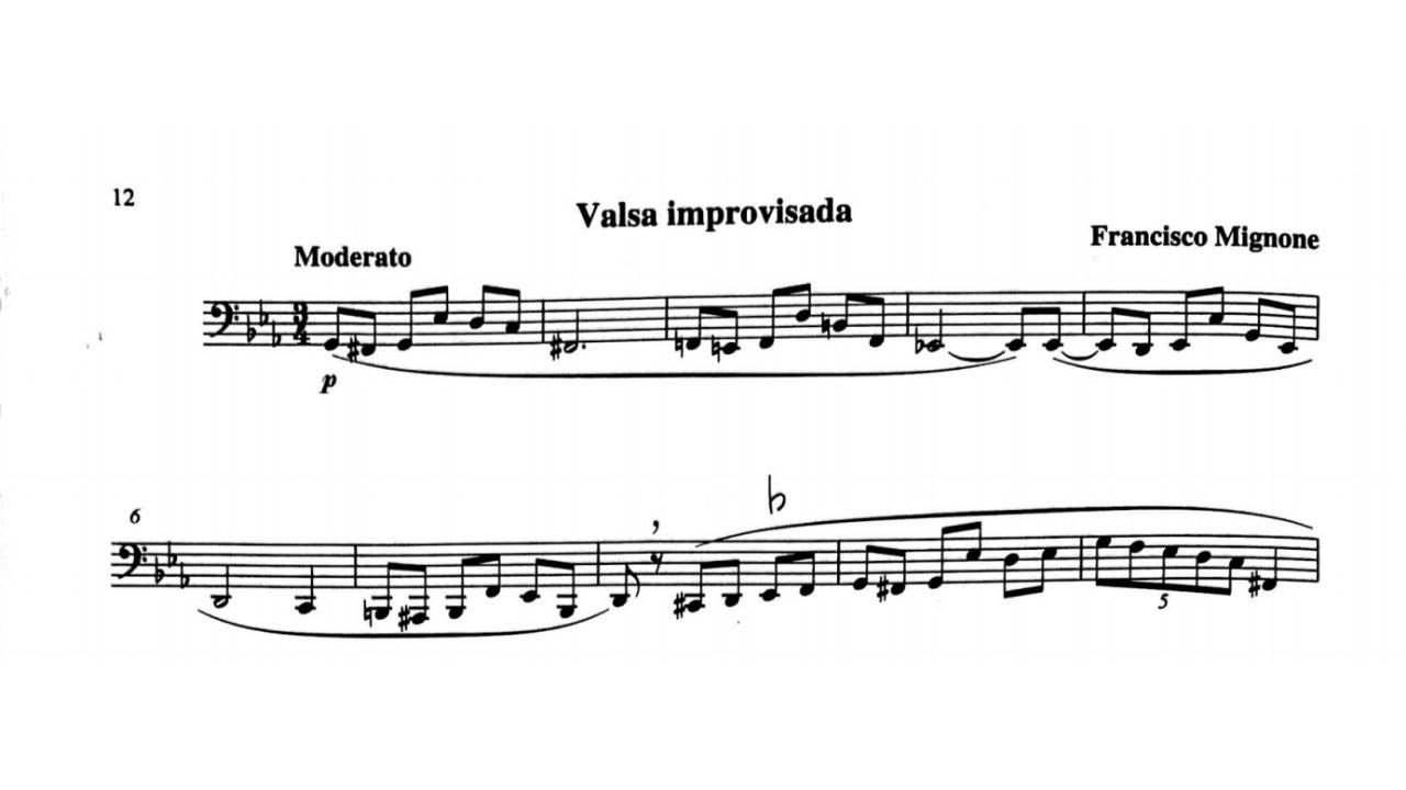 Francisco Mignone: Valsa improvisada (1981)