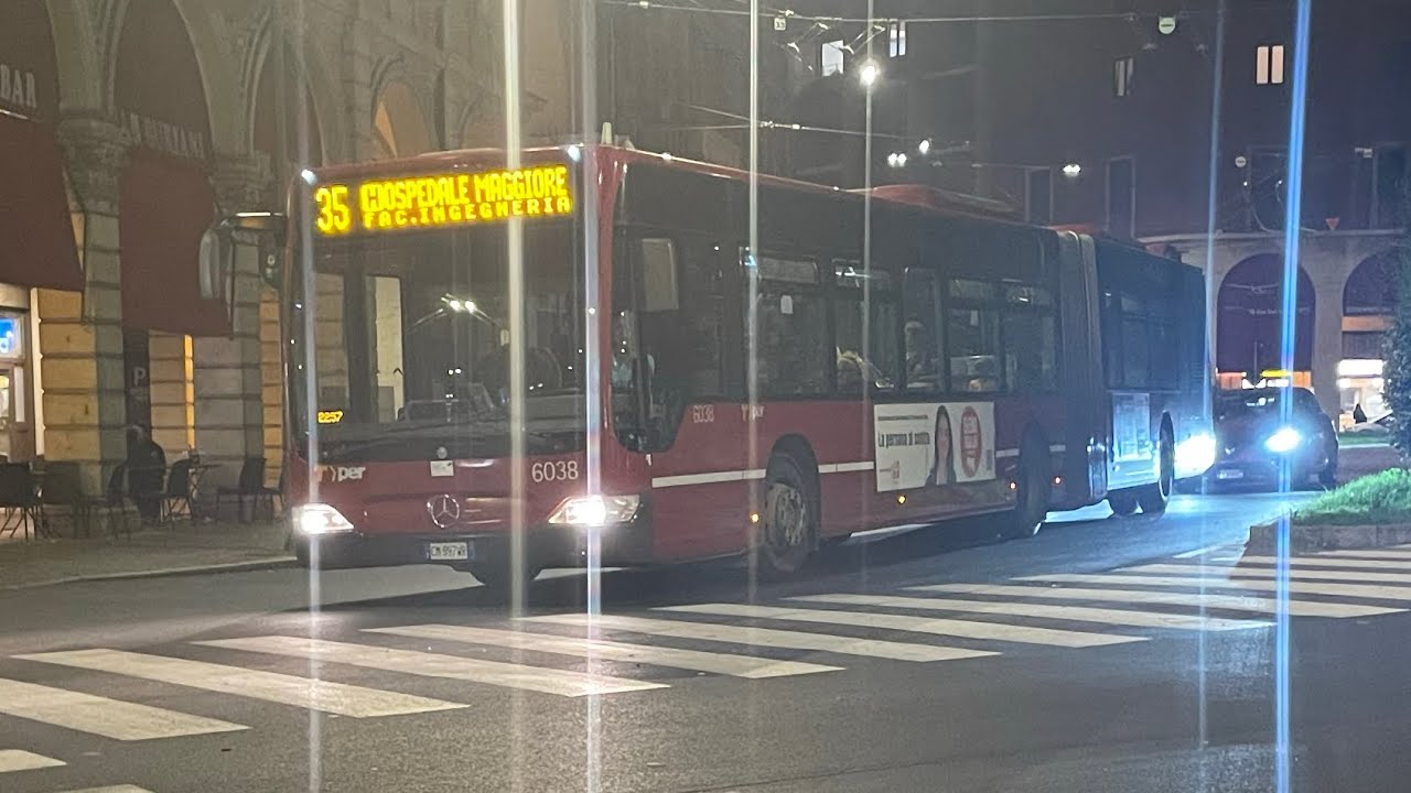 A bordo del Mercedes citaro 0530g di tper vett 6038