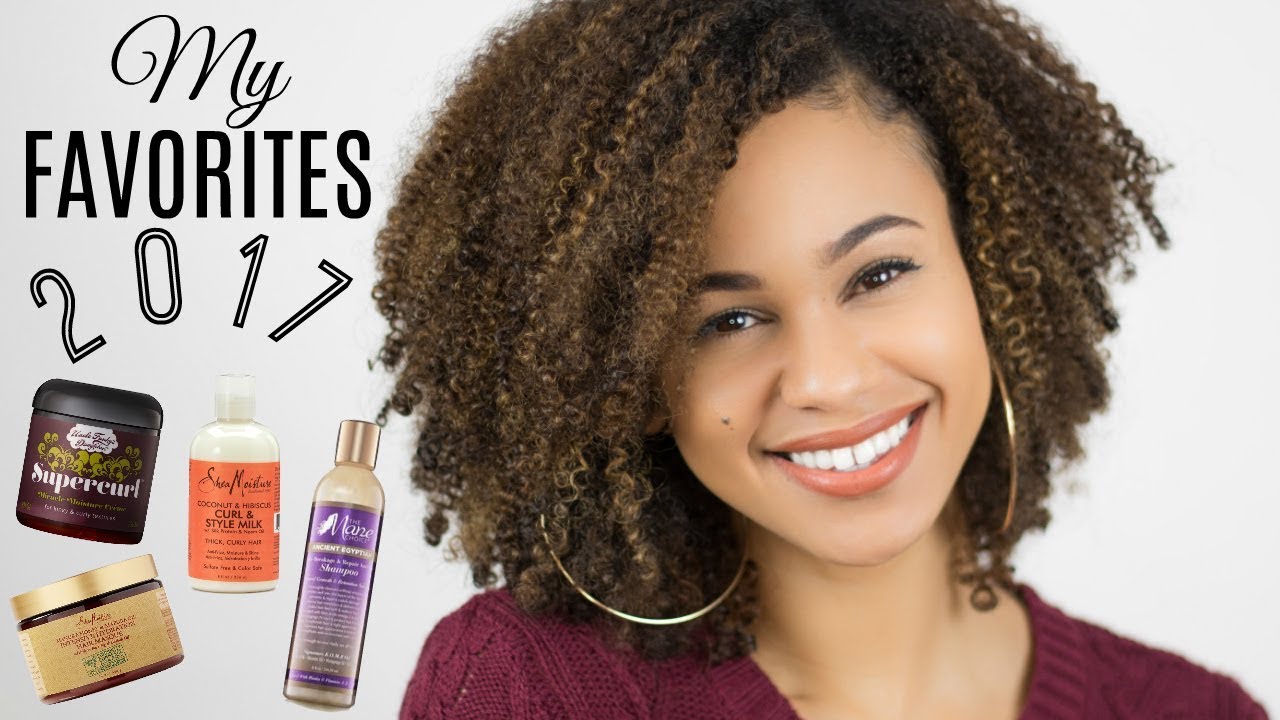 My Favorite Natural Hair Products 2017