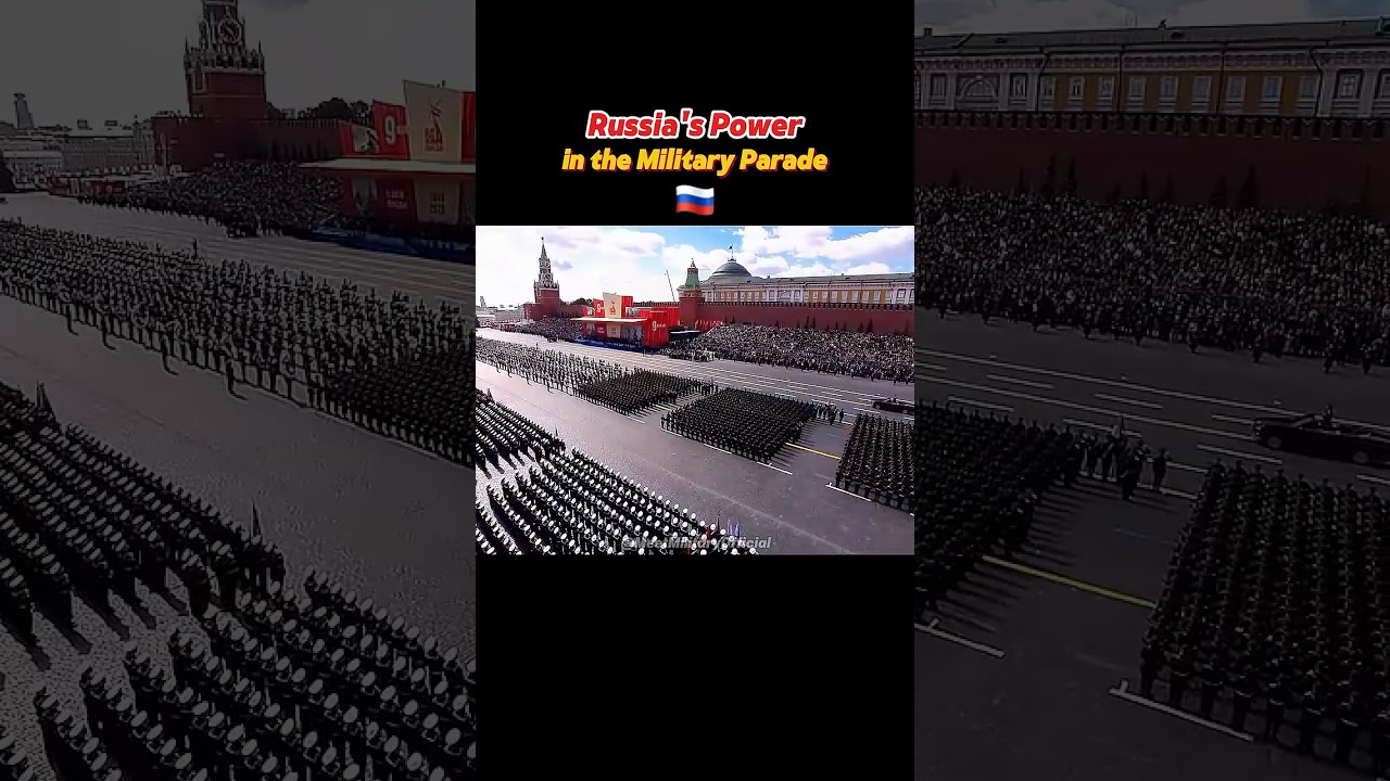 Russia's Power in the Military Parade #russiamilitary #militaryparade #russianarmy