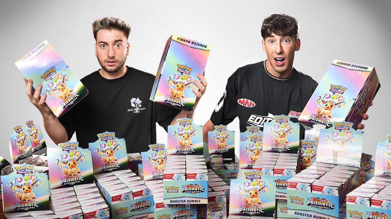 ABRIENDO 1,000 SOBRES DE PRISMATIC EVOLUTIONS EN BUSCA DEL GOD PACK ($10,200)