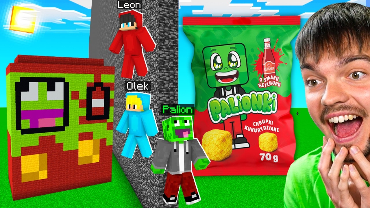 OSZUKUJĘ w BUDOWANIU CHRUPK&Oacute;W PALIONKI w Minecraft!
