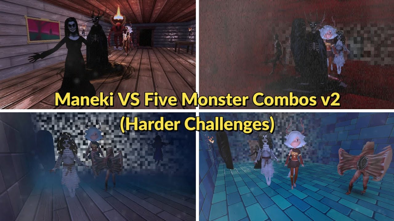 1HP CLUTCH | Spooky HDR Chase Pool Challenge #23 | Five Monster Combos Edition V2 [HARDER]