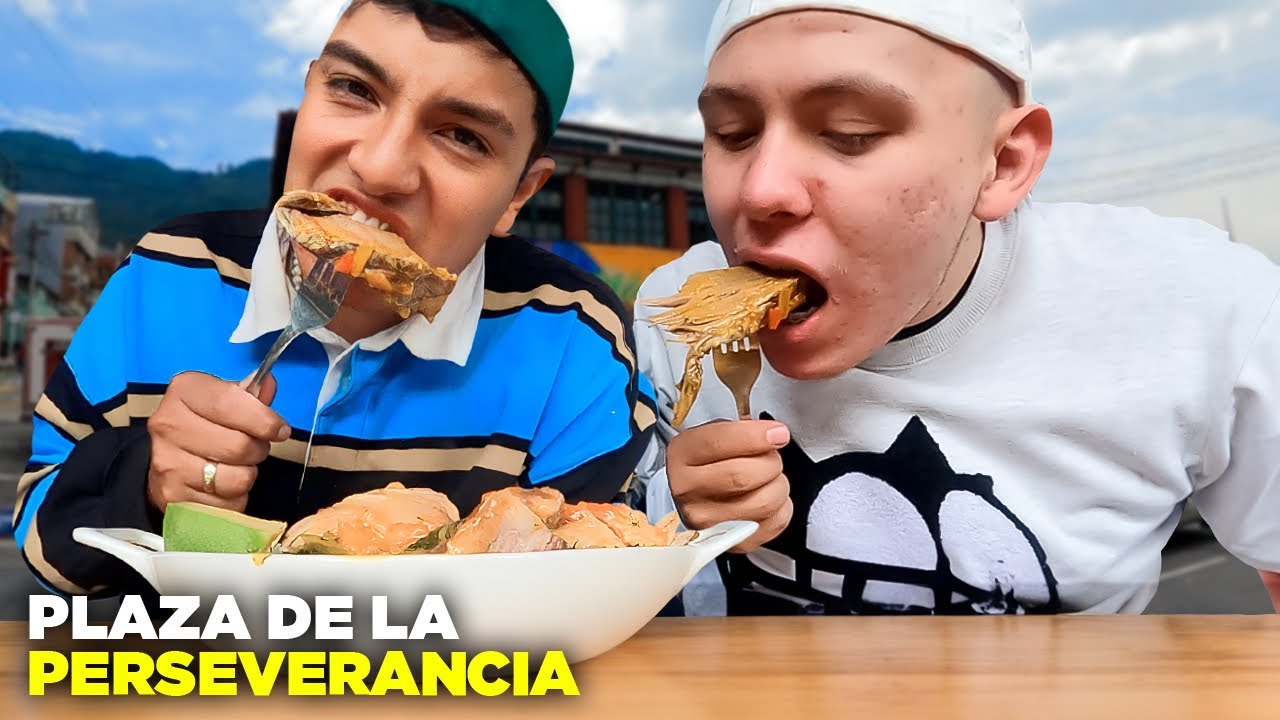 LA MEJOR PLAZA PARA COMER | La plaza de la PERSEVERNCIA | Ajiaco, Ceviche, Puchero Santafereño ...