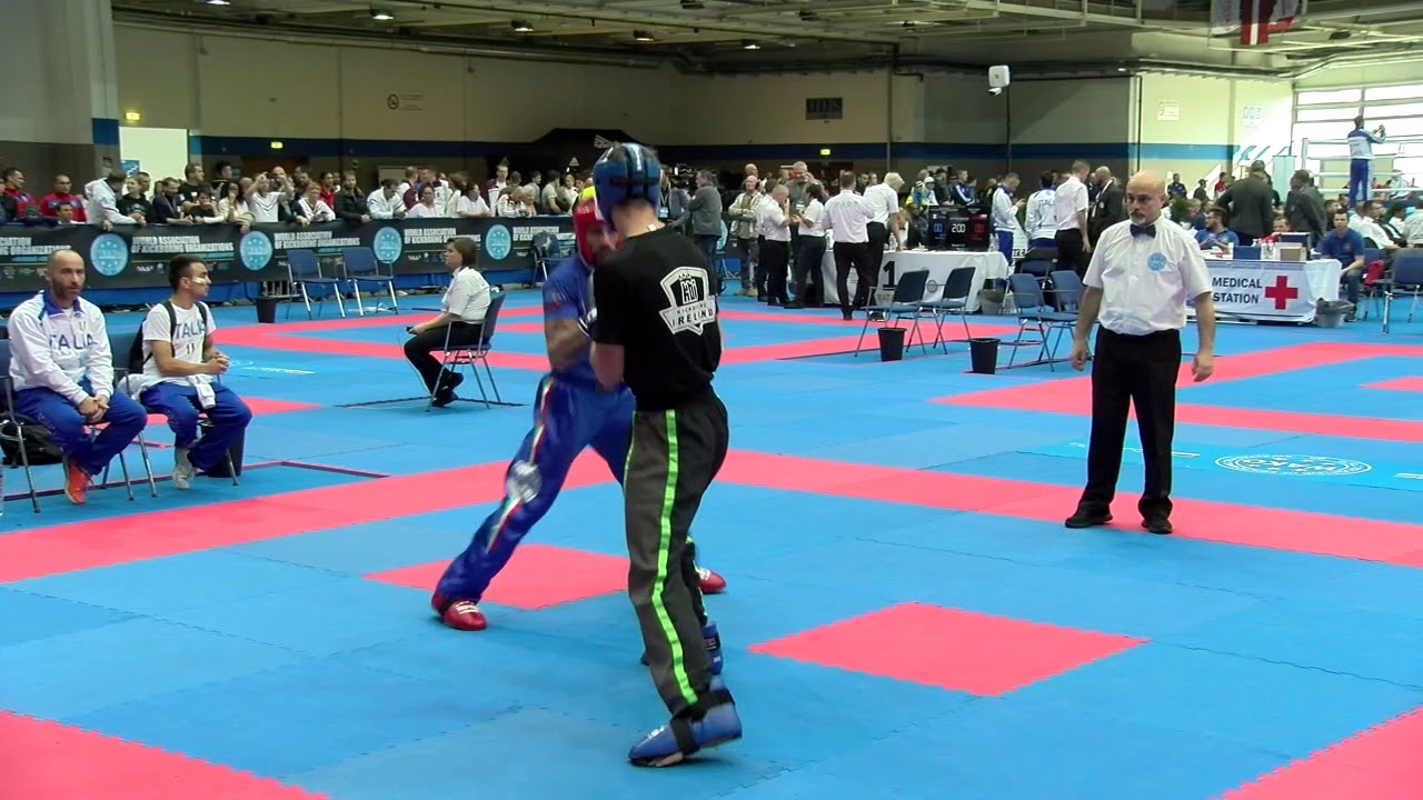 Andrea Chianese ITA v Adam Shelley IRL WAKO World Championships 2017