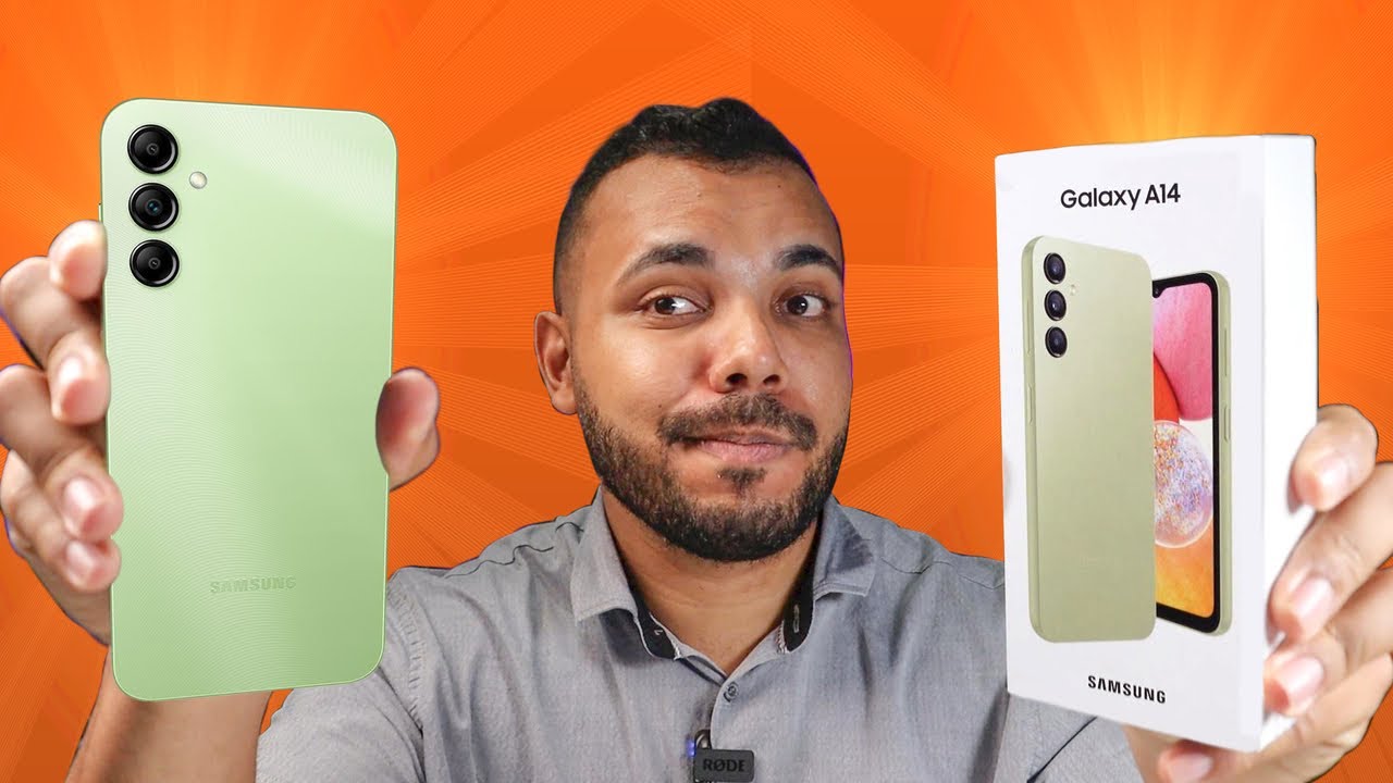 GALAXY A14 4G 64GB - UNBOXING e IMPRESSÕES
