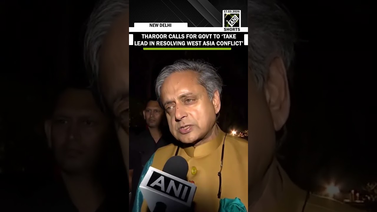 Shashi Tharoor calls for Modi Government to &lsquo;take lead in resolving West Asia conflict&rsquo;
