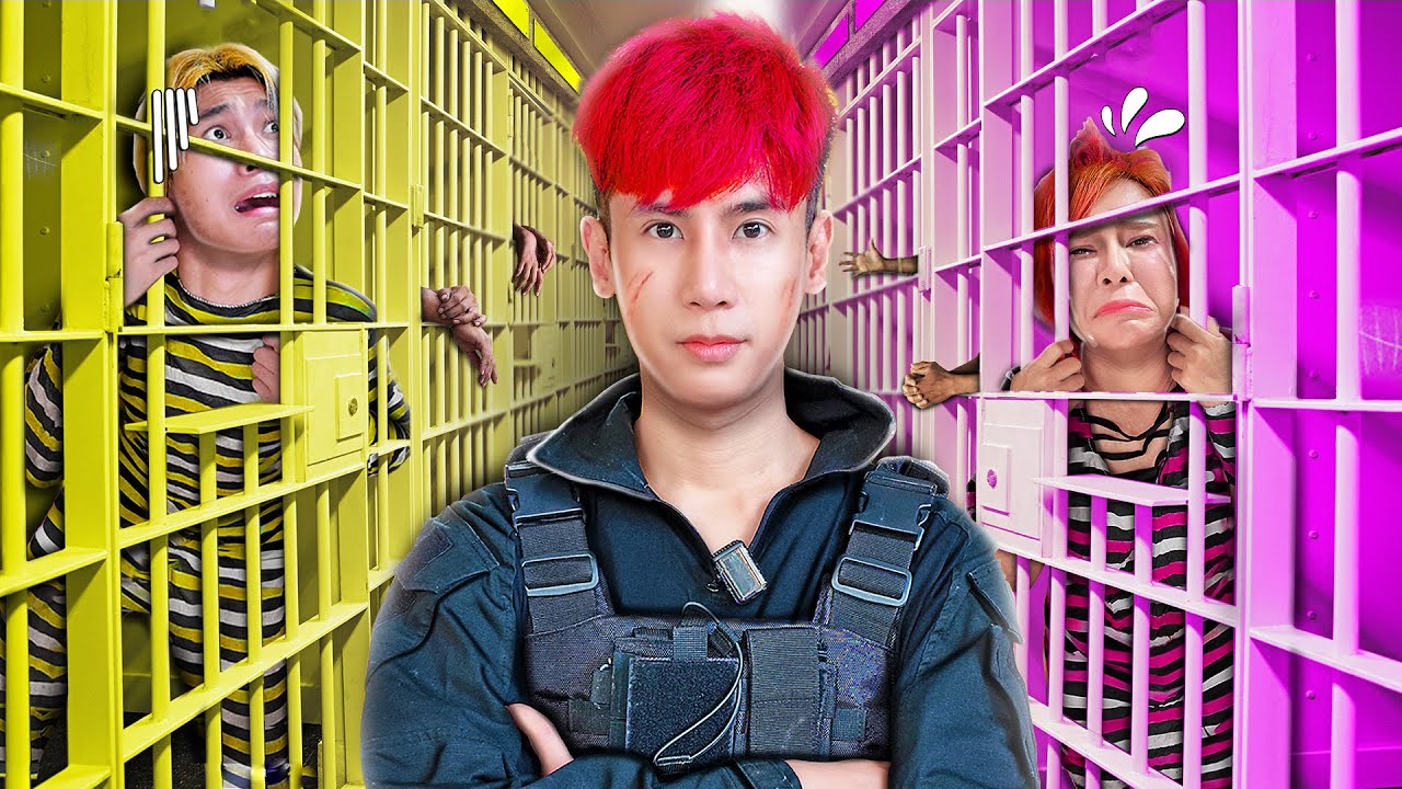 24 ชั่วโมง จับเพื่อนขังในคุกหรรษา!! สีชมพู Vs สีเหลือง!!