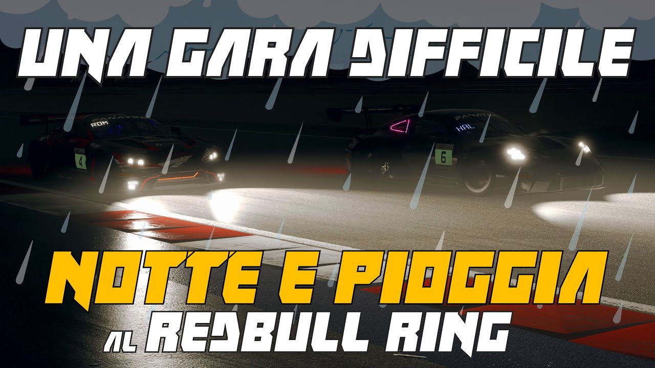 Notte + Pioggia al Red Bull Ring nella gara della settimana su LFM in top split!