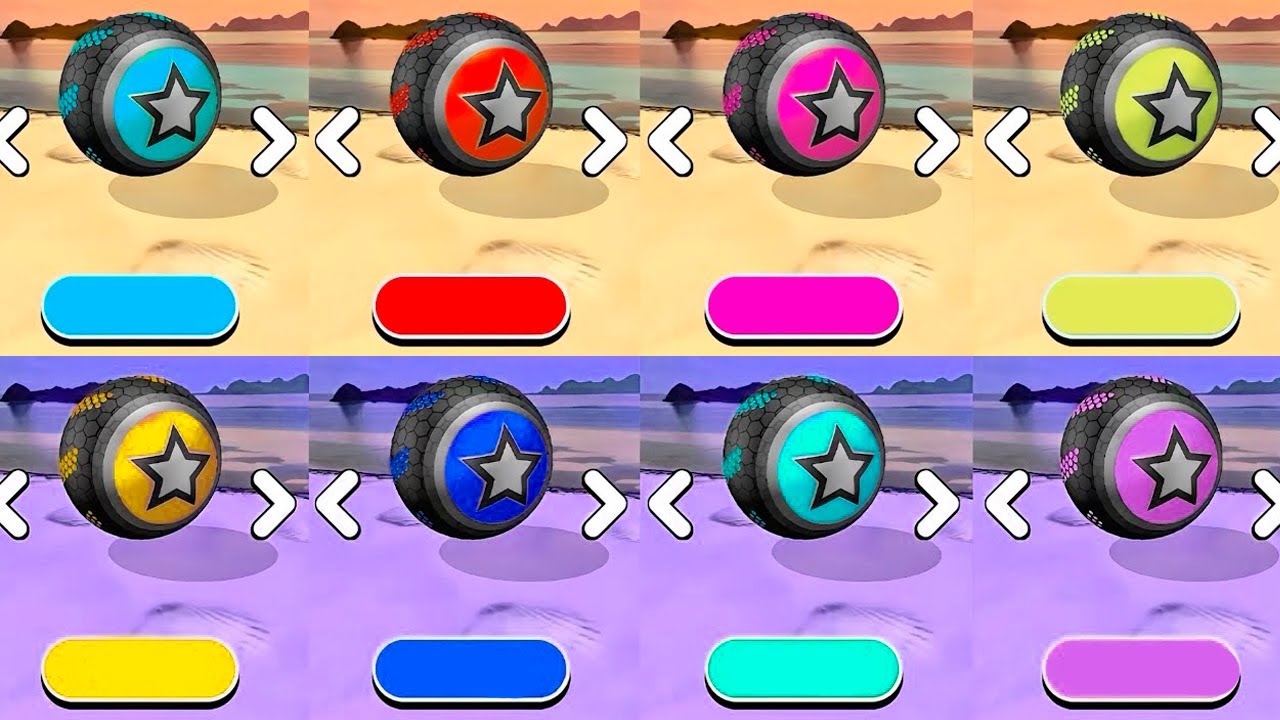 The Hardest Levels in Ball Games Like Going Balls, Action Balls, Rolling Balls, Rollance! Race 1161