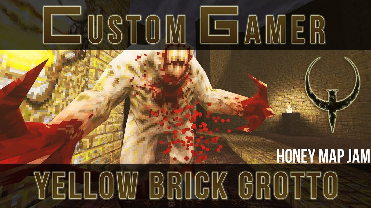 Yellow Brick Grotto by RickyT23 - Quake single player