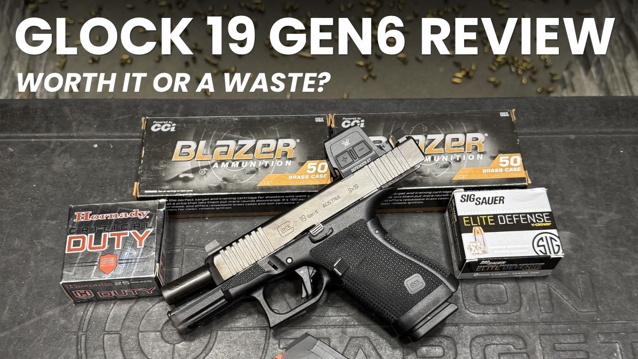Обзор Glock 19 Gen 6: Стоит ли переходить на более совершенную модель?