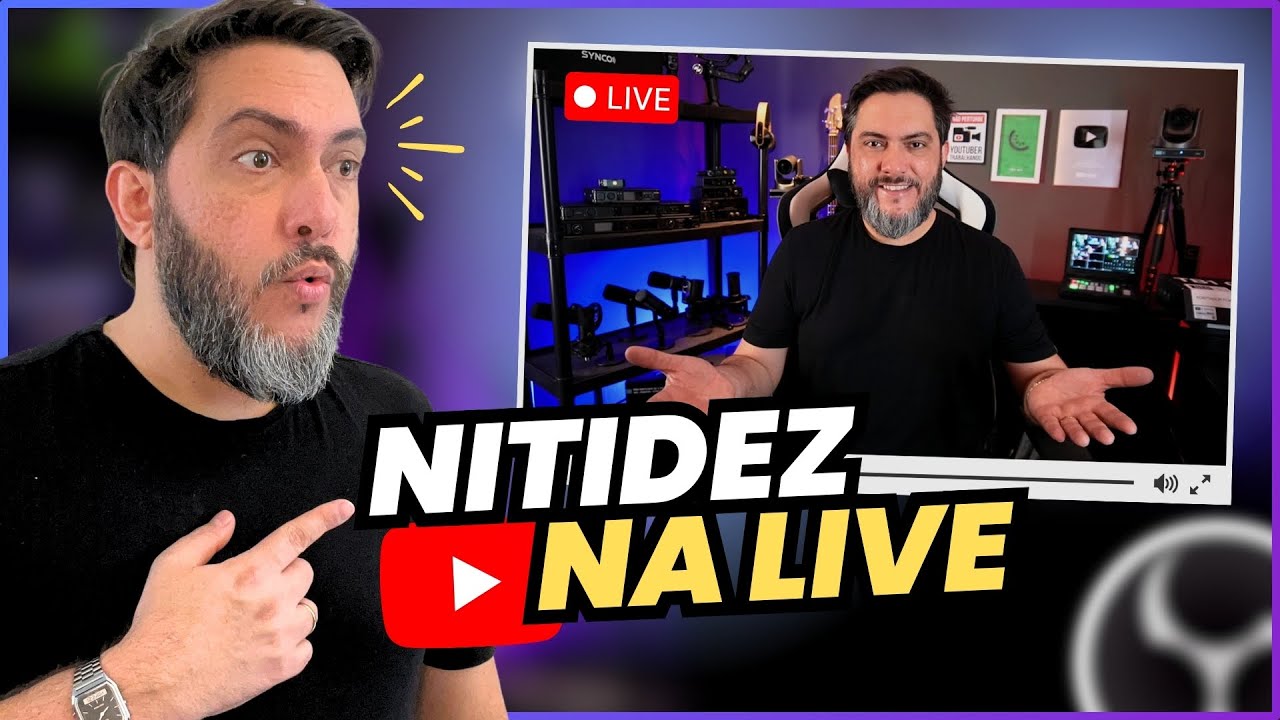 🔑SEGREDO REVELADO: Como Deixar suas Lives Super Nítidas no YouTube usando OBS Studio