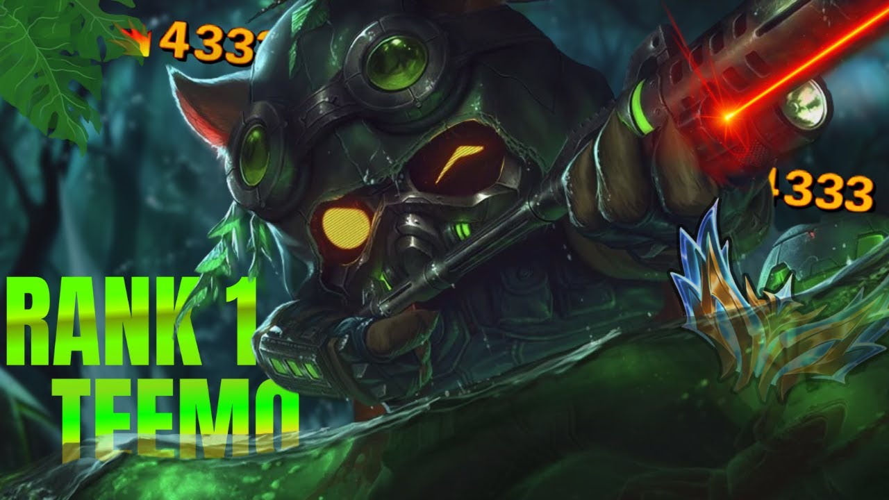 Rank 1 Teemo West - Ο τρόμος και ο φόβος στο Top Laner | Best Build Teemo | Challenger