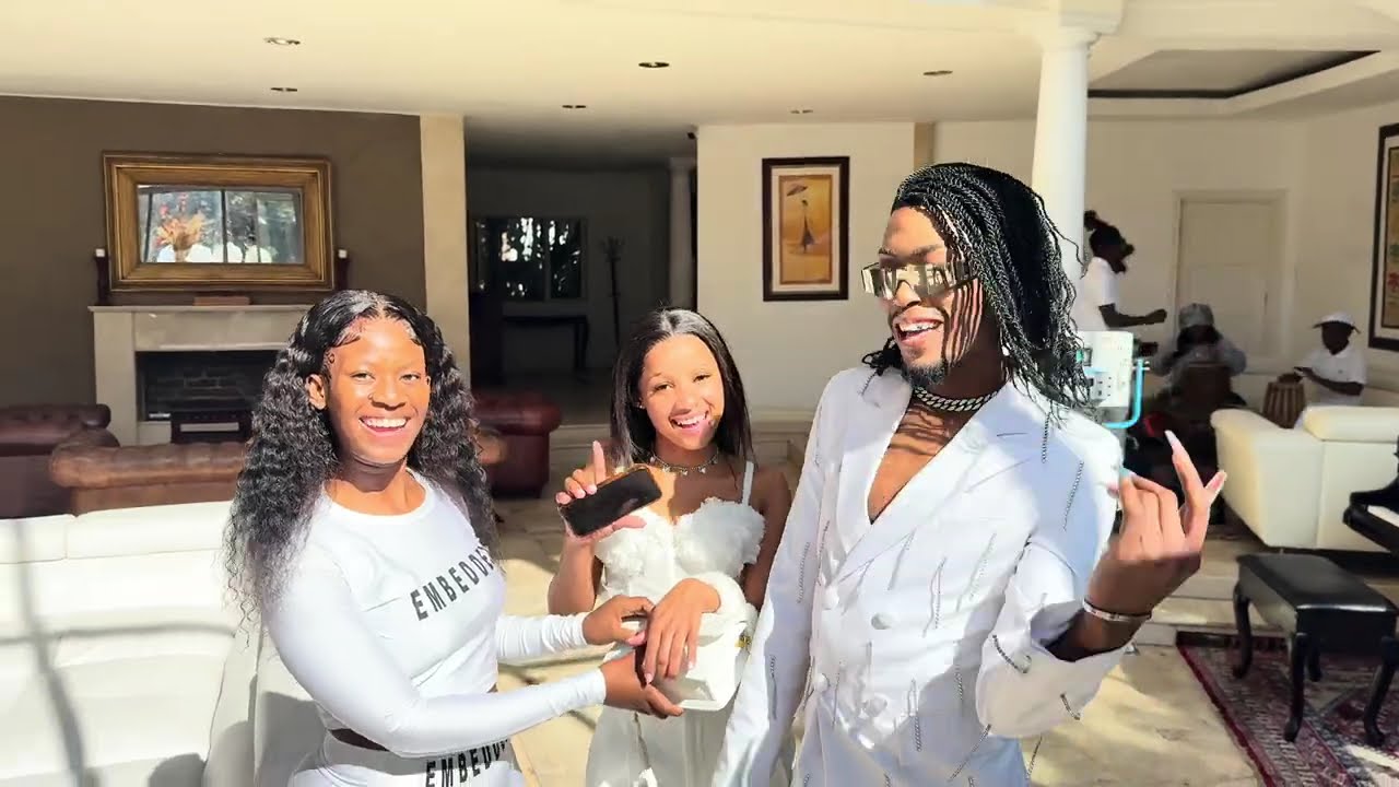 SHANDESH - DI CHOPPER MUSIC VIDEO BTS WITH THAPELO