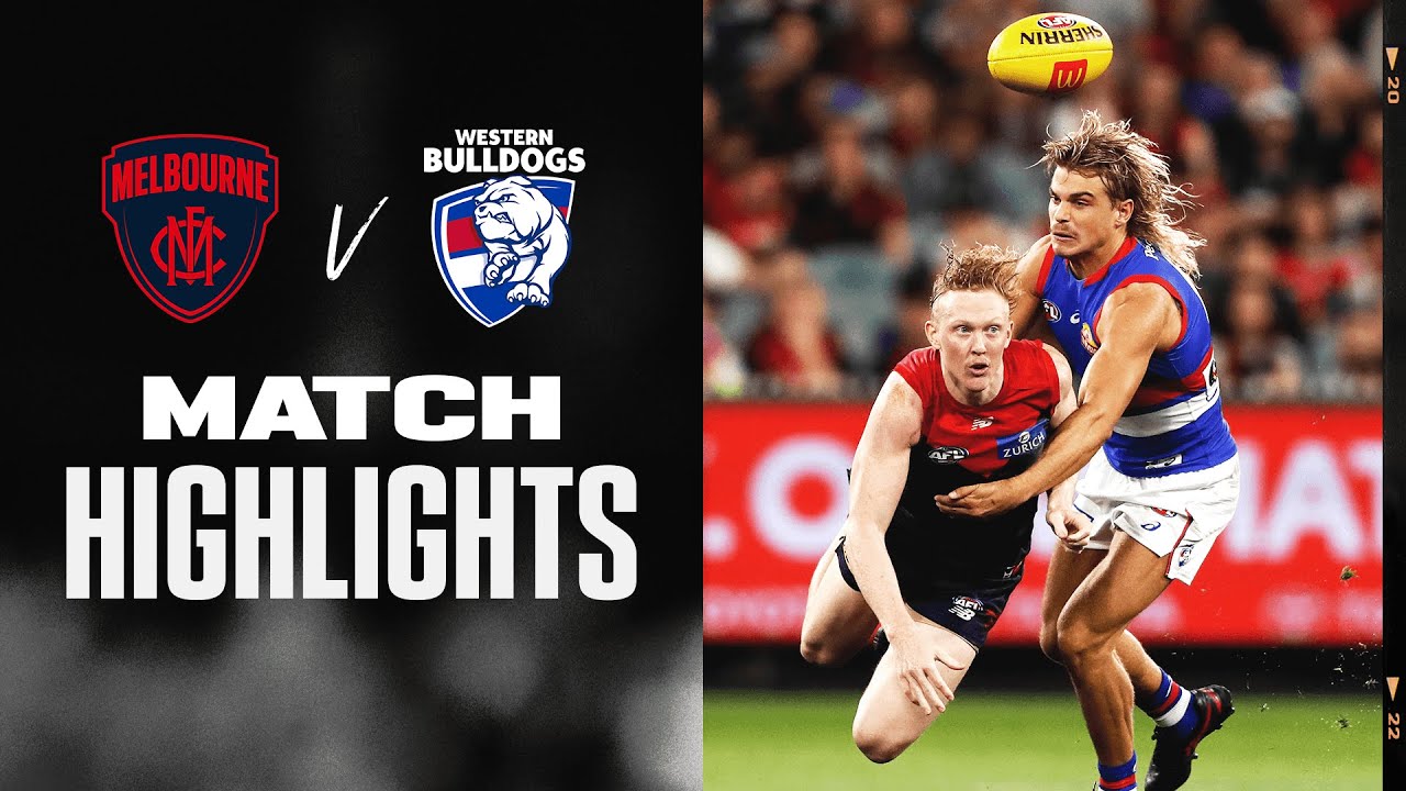 GF Rematch | Melbourne v Western Bulldogs Highlights | Round 1, 2022 | AFL