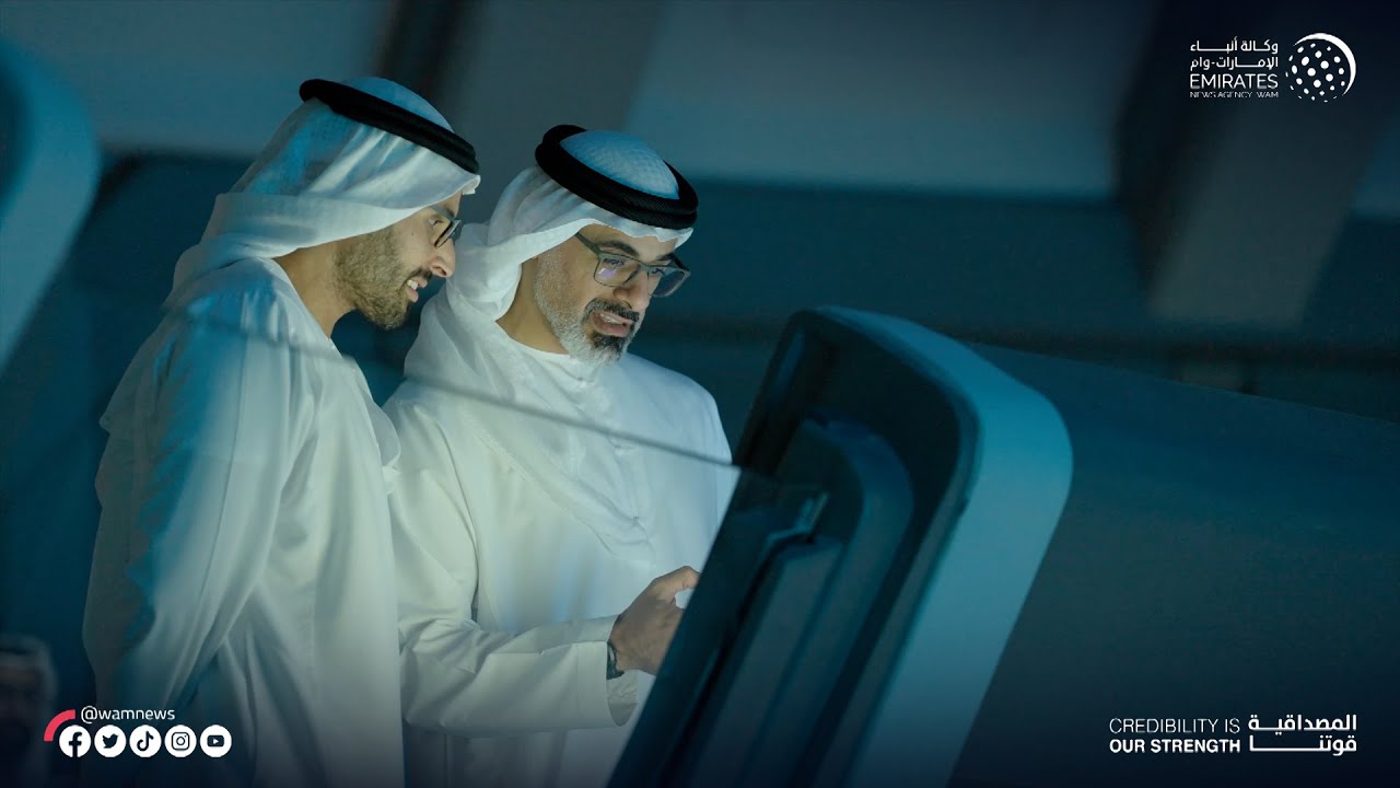 خالد بن محمد بن زايد يُدشّن المدينة الترفيهية للأحياء البحرية 