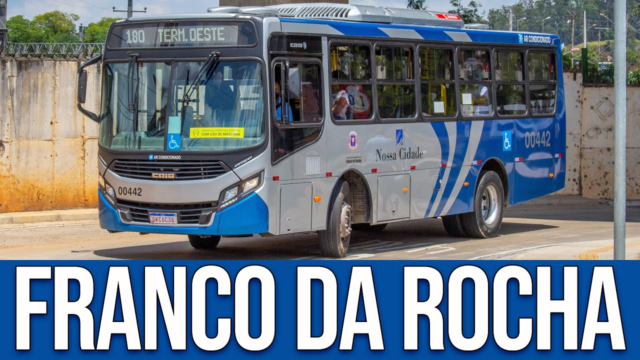 Terminais Oeste e Leste da Estação Franco da Rocha/SP - Movimentação de Ônibus #237