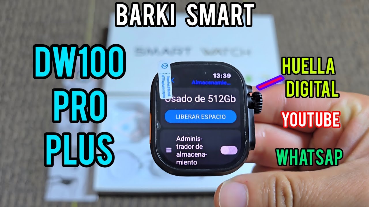 Smart Watch DW100 Pro Plus / Actualizado 2025
