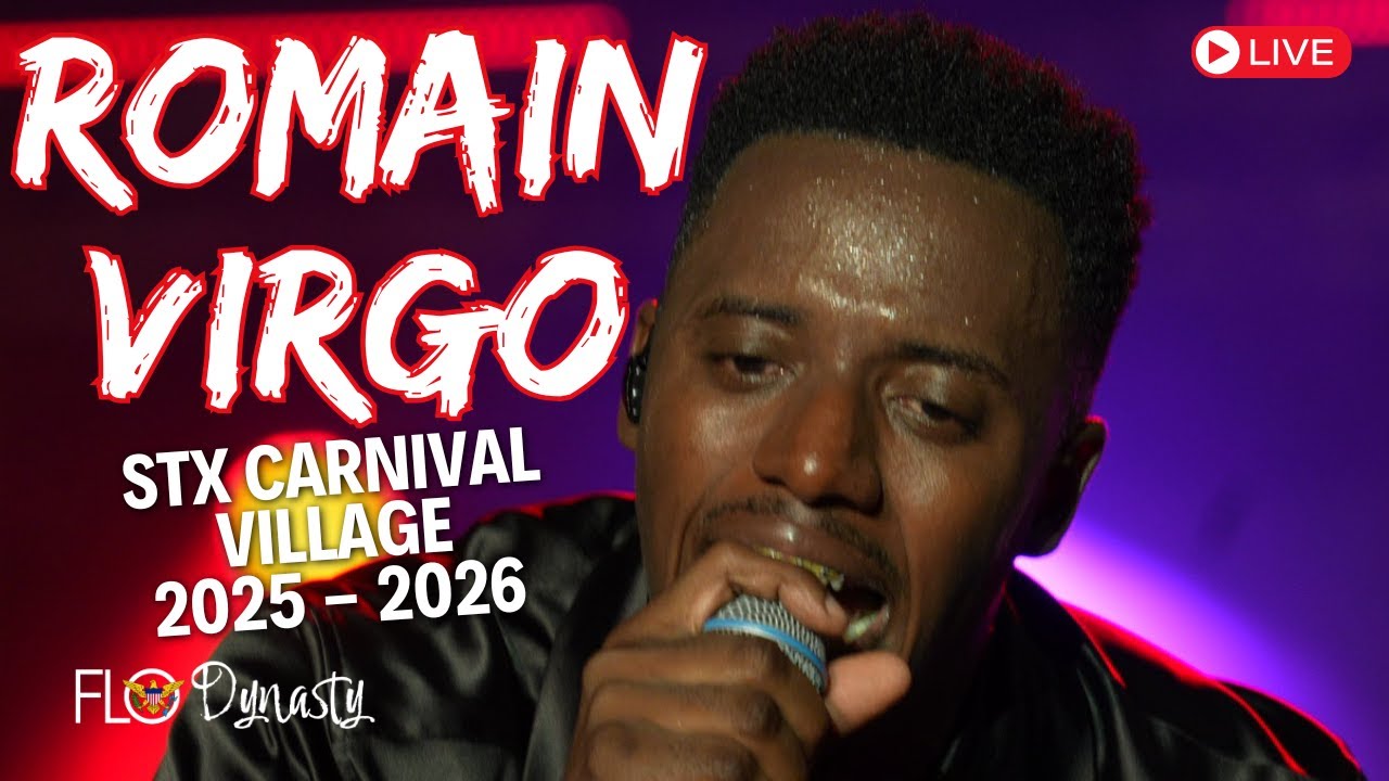 Romain Virgo STX 2025 - 2026 St. Croix Carnival Village Crucian Christmas Festival #usvi