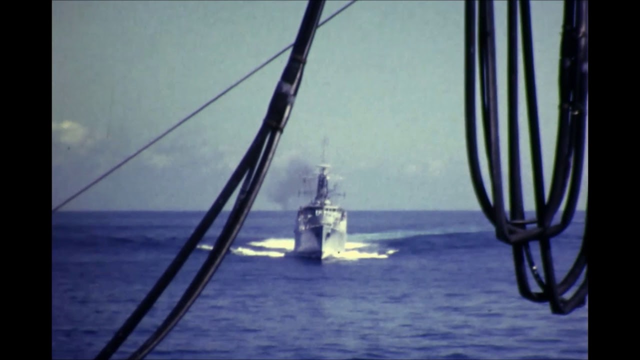 HMS Troubridge 1967 Indian Ocean RFA Tidesurge