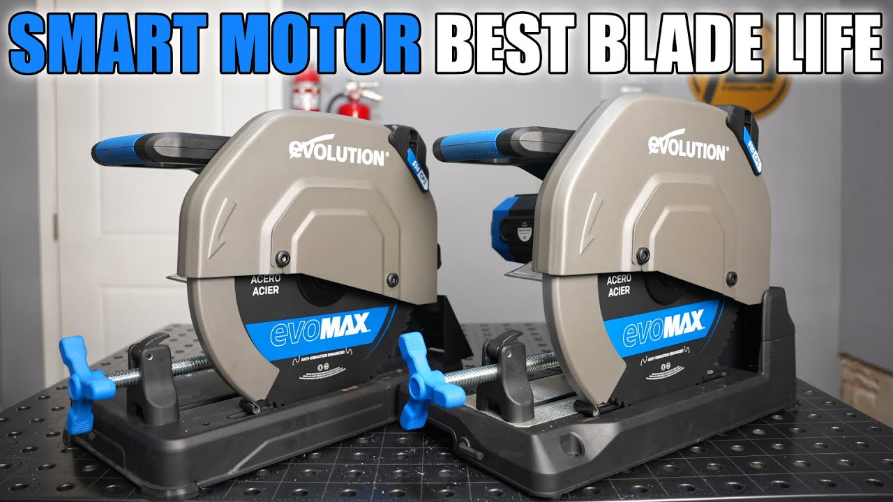 What's New on the Evolution EVOMAX Chop Saws: Overview, Cut Tests and Comparison