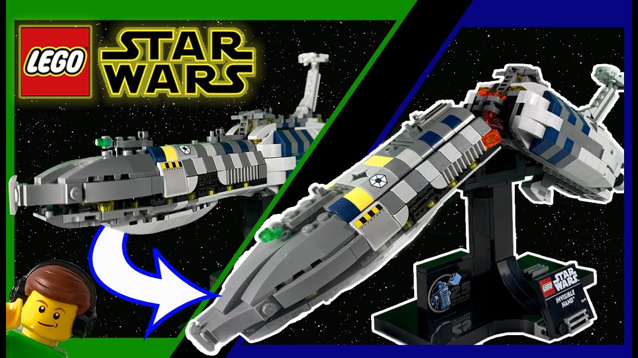 3 Easy Mods for the Invisible Hand (75377) | Lego Star Wars 25th Anniversary