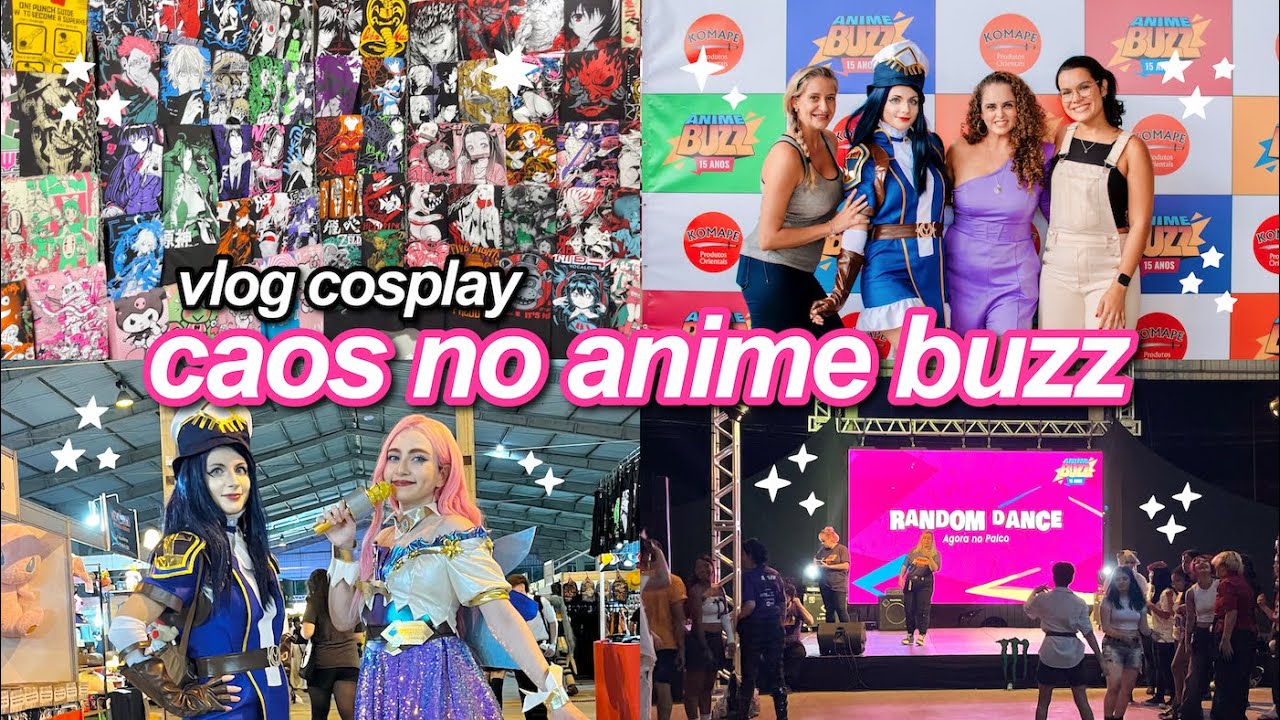 Vivenciando caos e maluquices no evento Anime Buzz! (Vlog cosplay ☆ Parte 1)