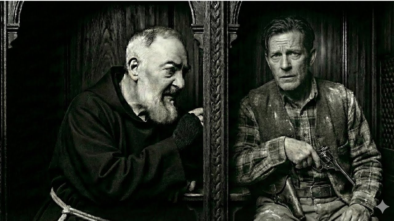 Uomo puntò una pistola contro Padre Pio durante la Messa — quello che gridò gelò il sangue