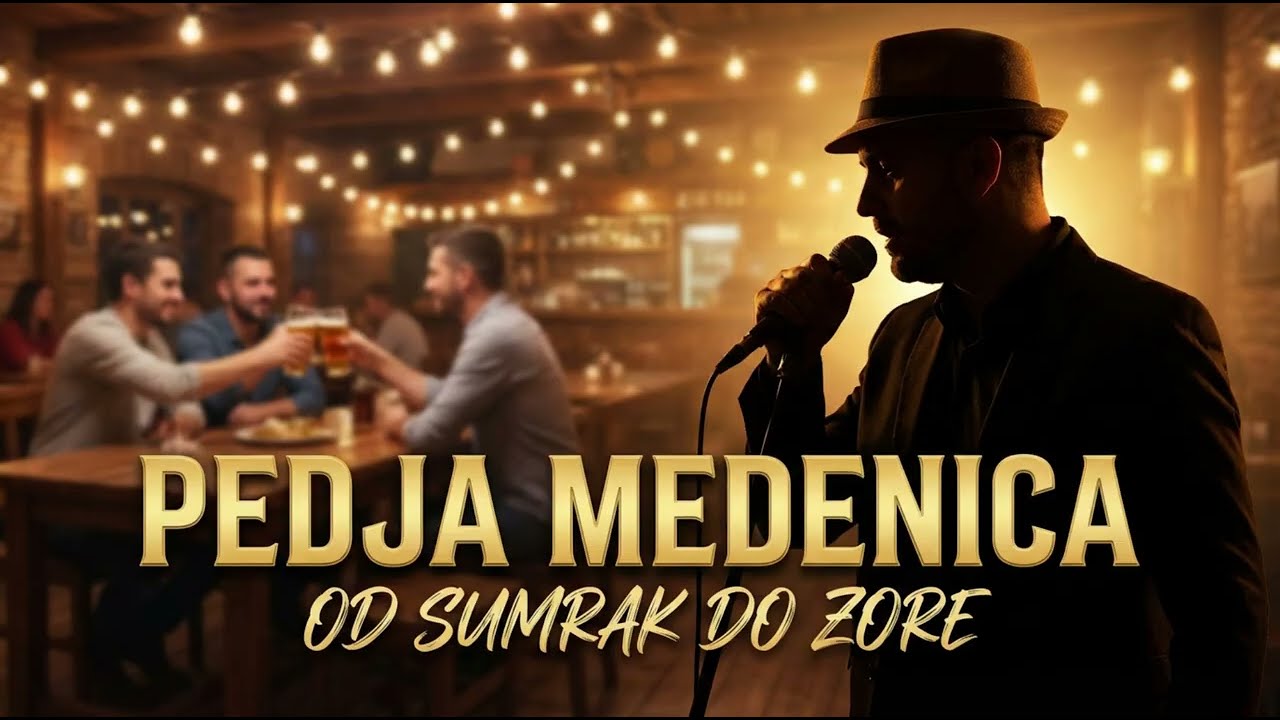 Pedja Medenica STIL - OD SUMRAK DO ZORE | Pesma Koja Lomi Sve Čaše | Balkanska Kafanska Muzika