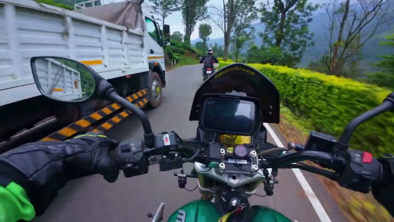 Munnar to Chinnar | 8th November 2025 | Riding footage - Mahindra Mojo