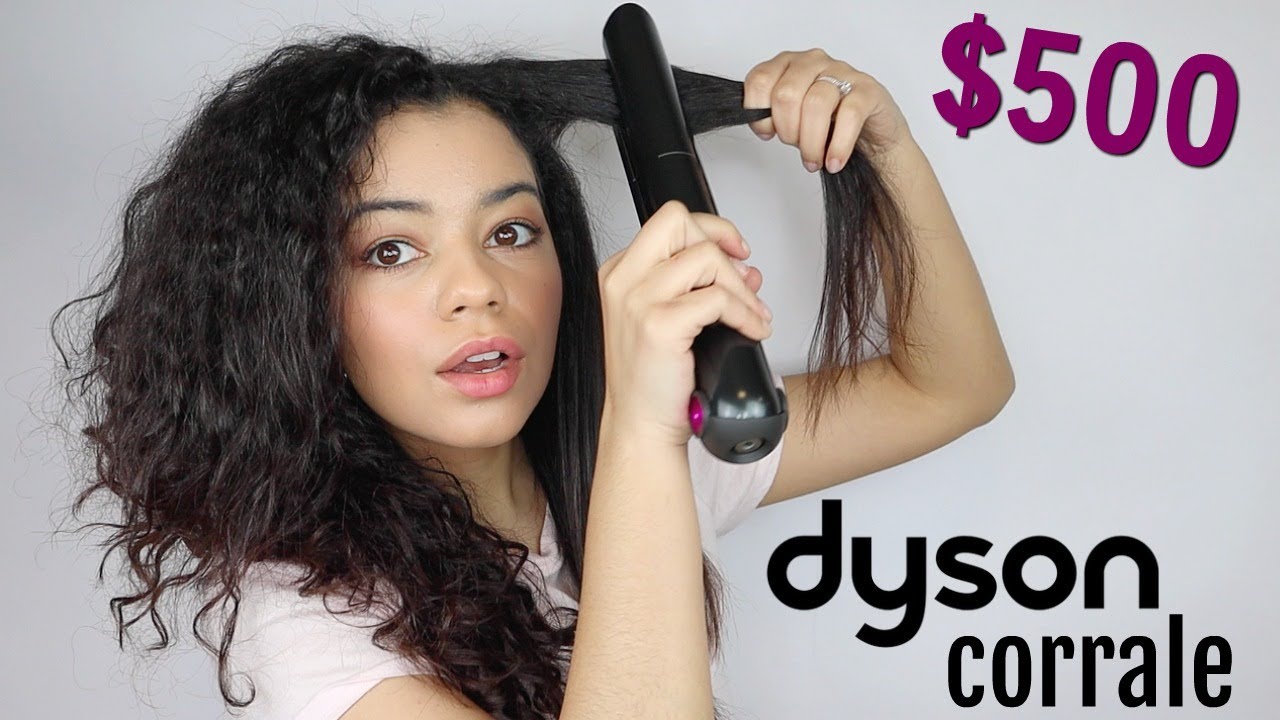 ТЕСТИРОВАНИЕ НОВОГО БЕСПРОВОДНОГО ВЫПРЯМИТЕЛЯ DYSON CORRALE НА КУДРЯВЫХ ВОЛОСАХ — НЕ СПОНСИРОВАНО