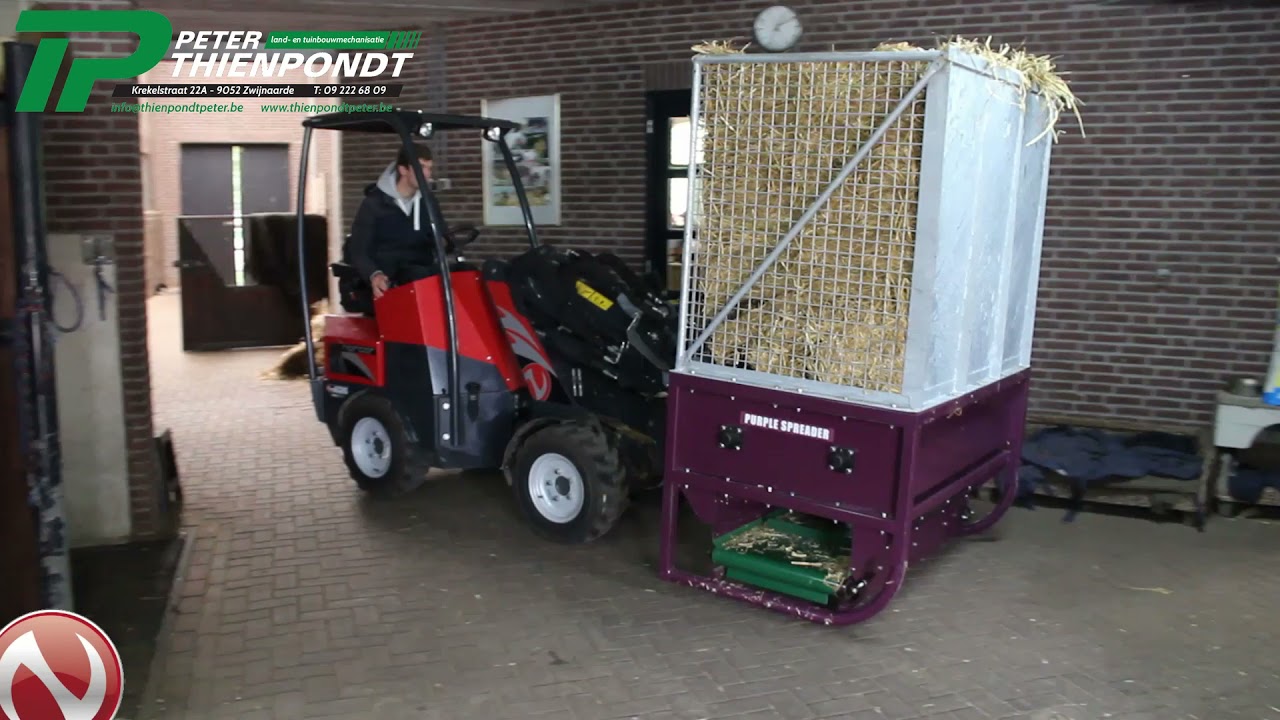 Norcar a6026 met purple spreader