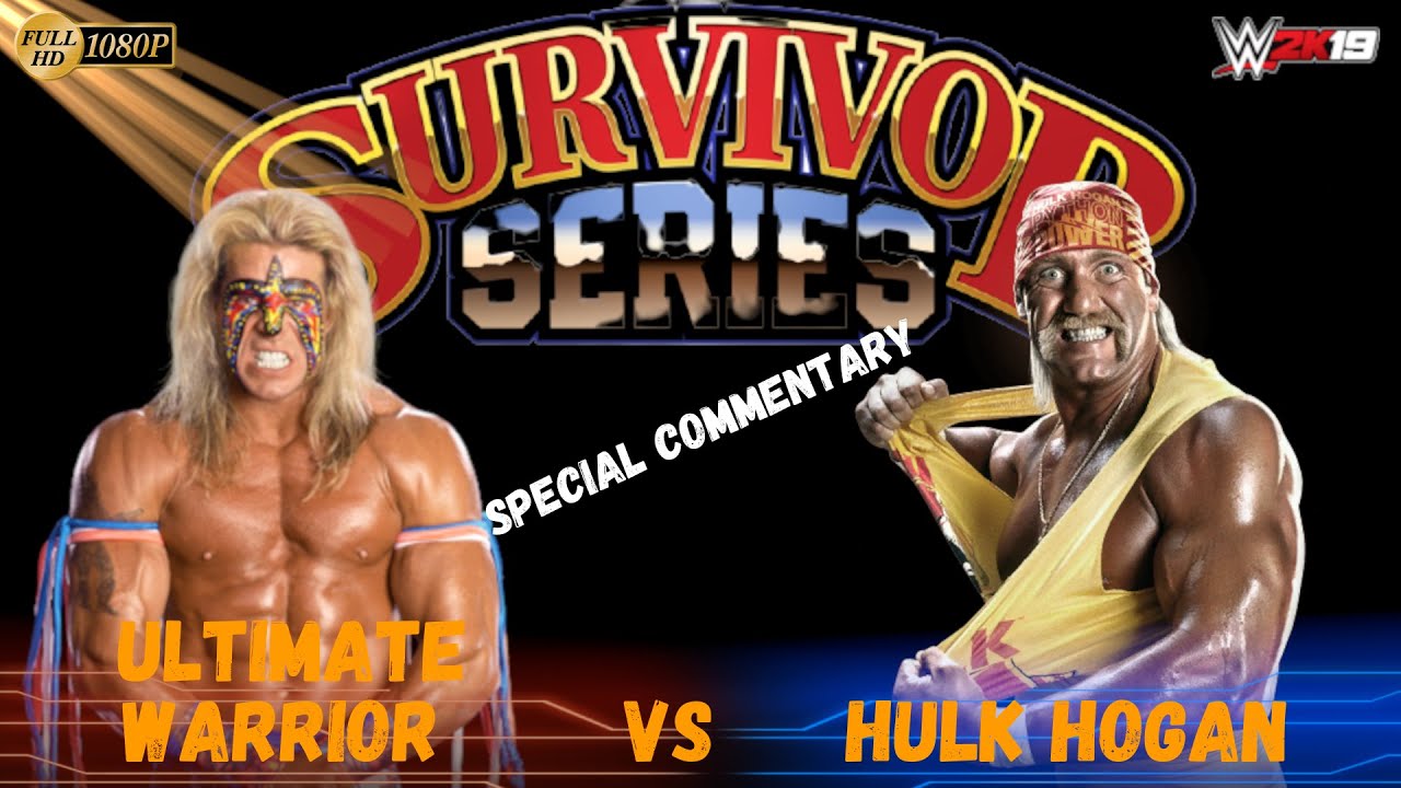 W2K19|WWF-CHAMPIONSHIP| ULTIMATE WARRIOR vs HULK HOAGN [Special Commentary]